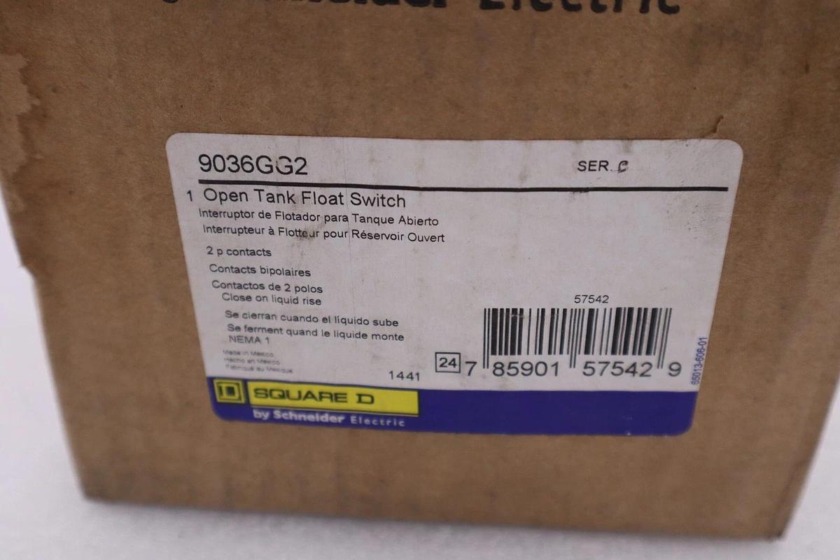 SCHNEIDER ELECTRIC 9036GG2 Square D 9036 Open Tank Float Switch STK GF485