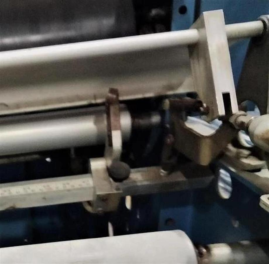 Used 60" ROSENTHAL SHEETER MODEL WAS-5-UBZEA-24 WITH OUTPUT CONVEYOR