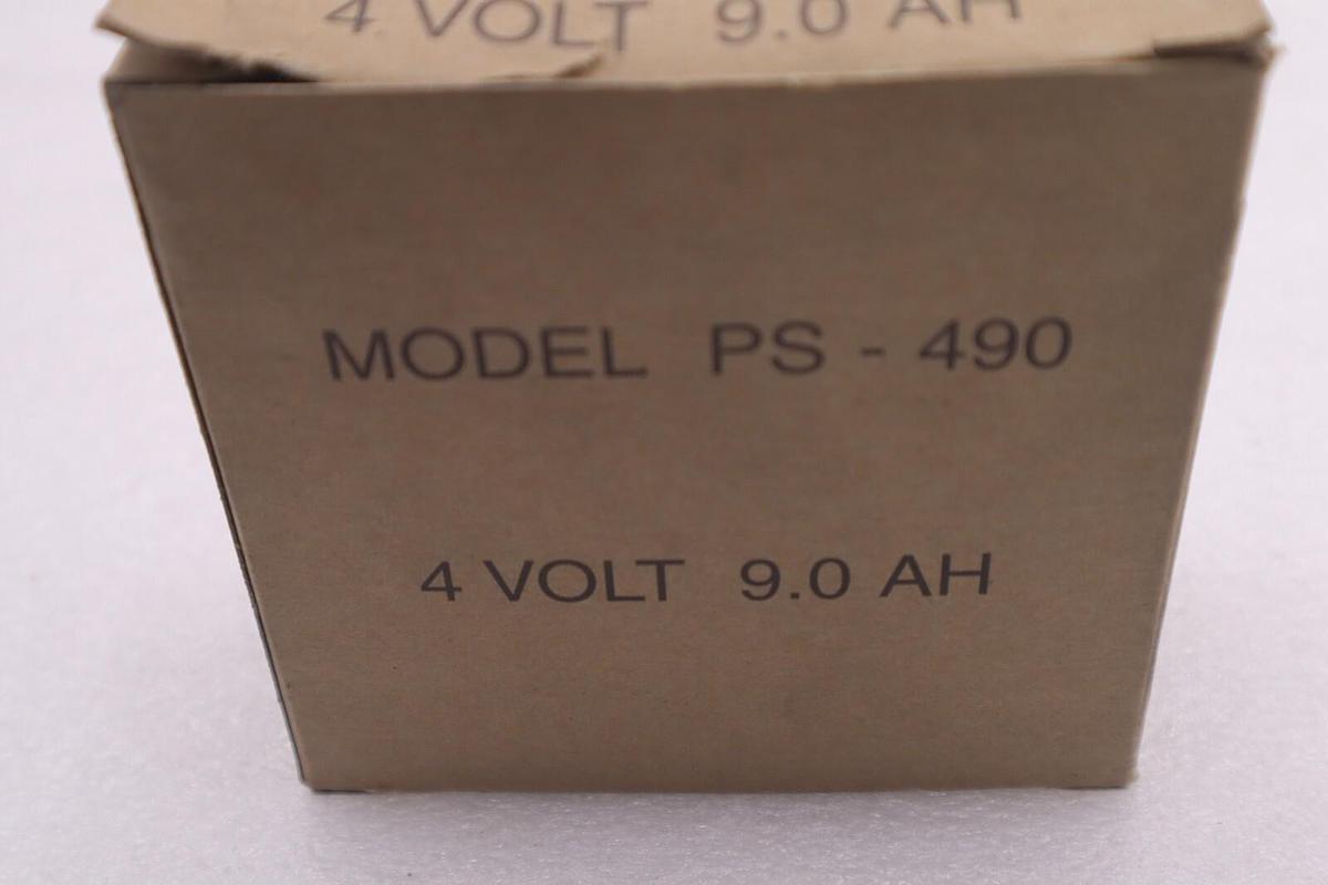 Used NEW OPEN BOX Power-Sonic PS-490 Battery STOCK K-2848