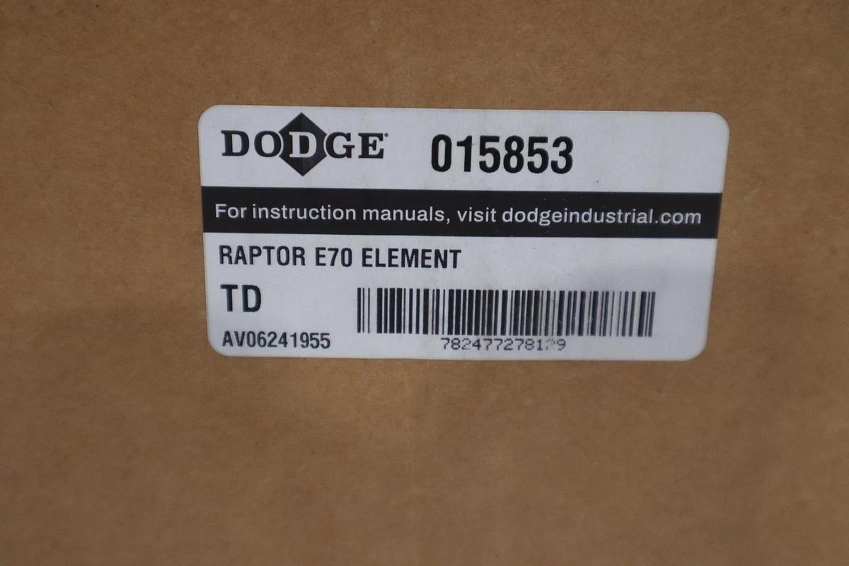 DODGE 015853 RAPTOR E70 ELEMENT NEW IN BOX STOCK #GF-926