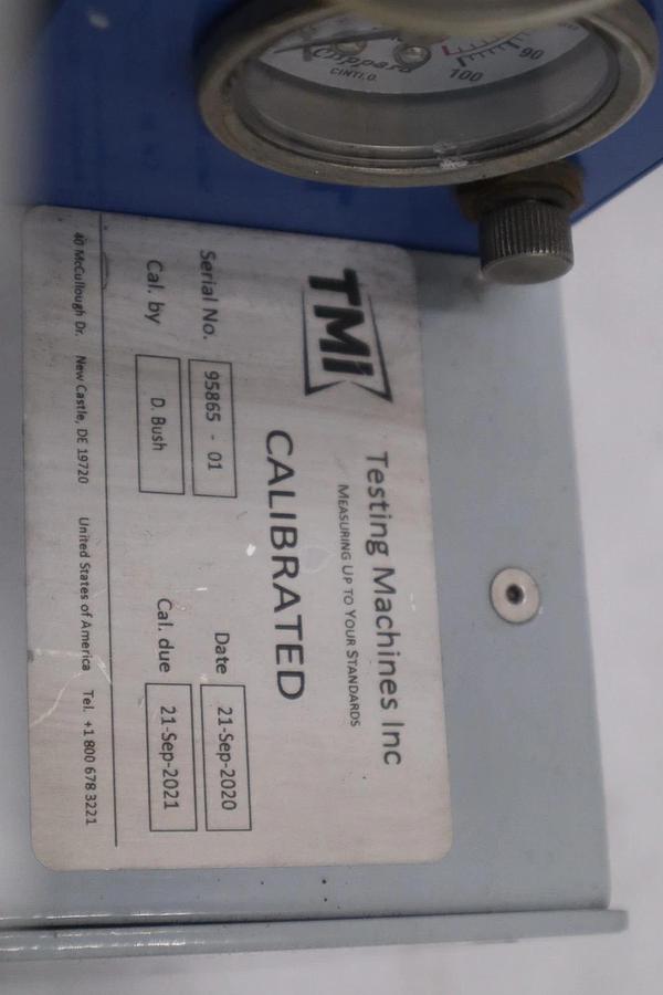 Used TMI TESTING MACHINE INC. 83-76 / 83-76-01-0001 Elmendorf Tear Tester STOCK #CC65