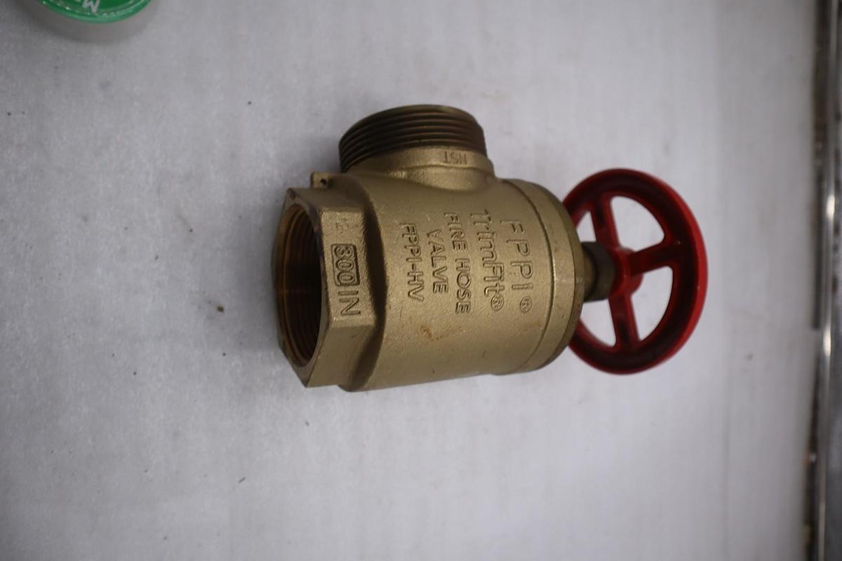 FPPI TrimFit Fire Hose Valve FPPI-HV 2.5" Class 300 EX4904 37WL Brass - GF624