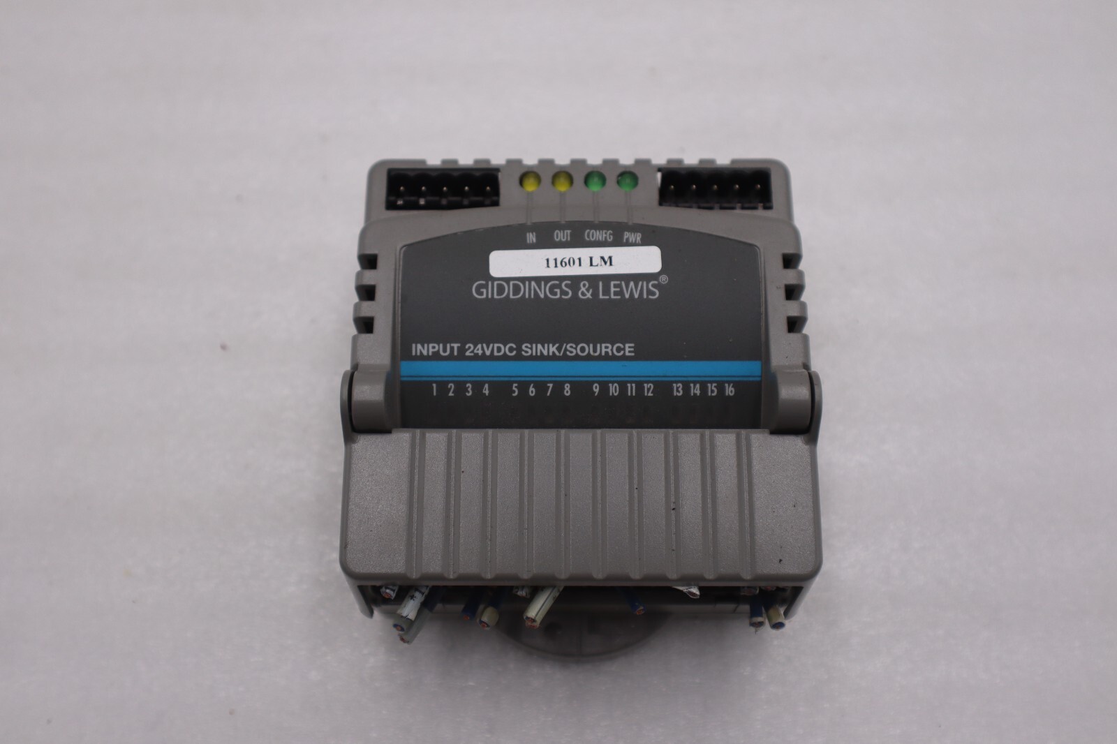 Used GIDDINGS & LEWIS M.1300.7372 R1 Input Module 24VDC SINK/SOURCE STOCK 627-D