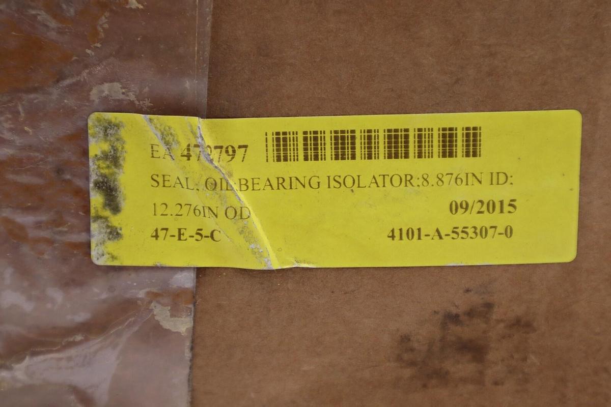 Used INPRO/SEAL 4101-A-55307-0 BEARING ISOLATOR 8.876IN STOCK #039-A