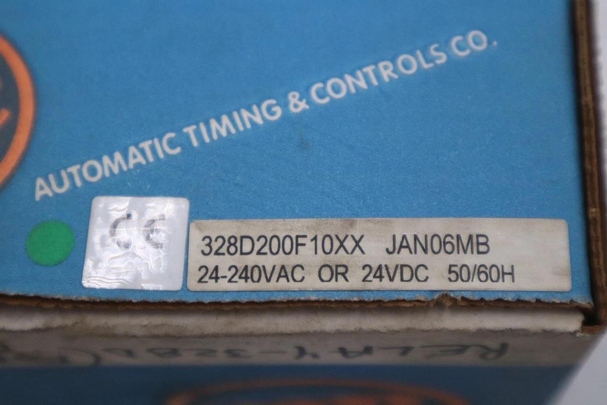 Used ATC TIME DELAY RELAY SERIES 328 - 328D200F10XX - NEW IN BOX - STOCK GF265A