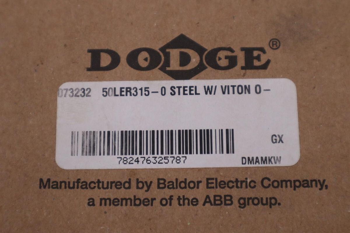 NEW IN BOX DODGE 073232 50LER315-0 STEEL W/ VITON STOCK H200
