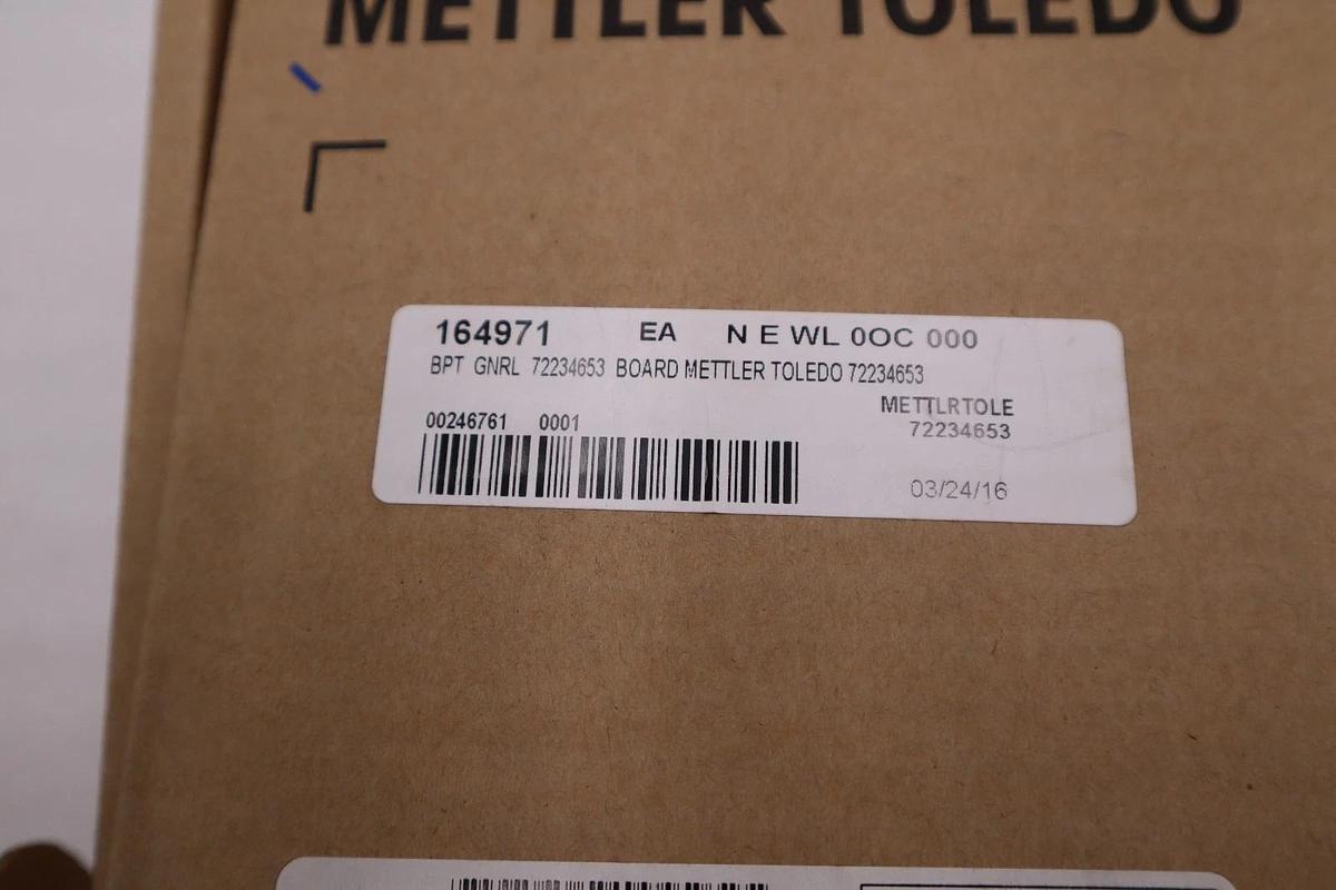 Used METTLER TOLEDO 72234653 / IND131/331 DC MAINBOARD - NEW - STOCK H1724