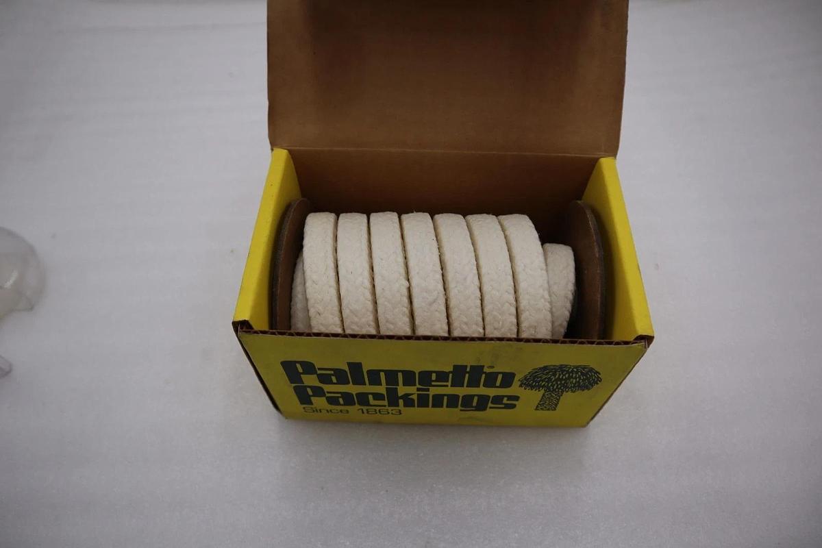 NEW IN BOX PALMETTO PACKING 1347AF Packing Seal 1/2 Sq In. STOCK H452A