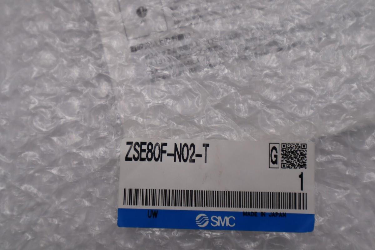 Used SMC ZSE80F-N02-T Electronic Pressure Switch Regulator NEW OPEN BOX STOCK L-513-C