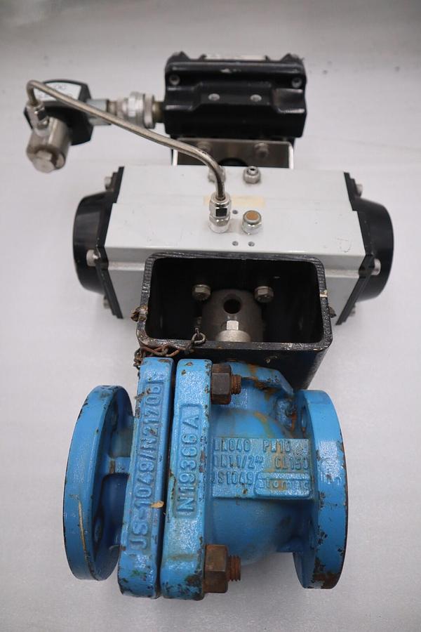 Used FLOWSERVE NXCLU2PP-18-00200/ M105 K55 90 ACTUATORS AND CONTRFOLS STOCK M-81