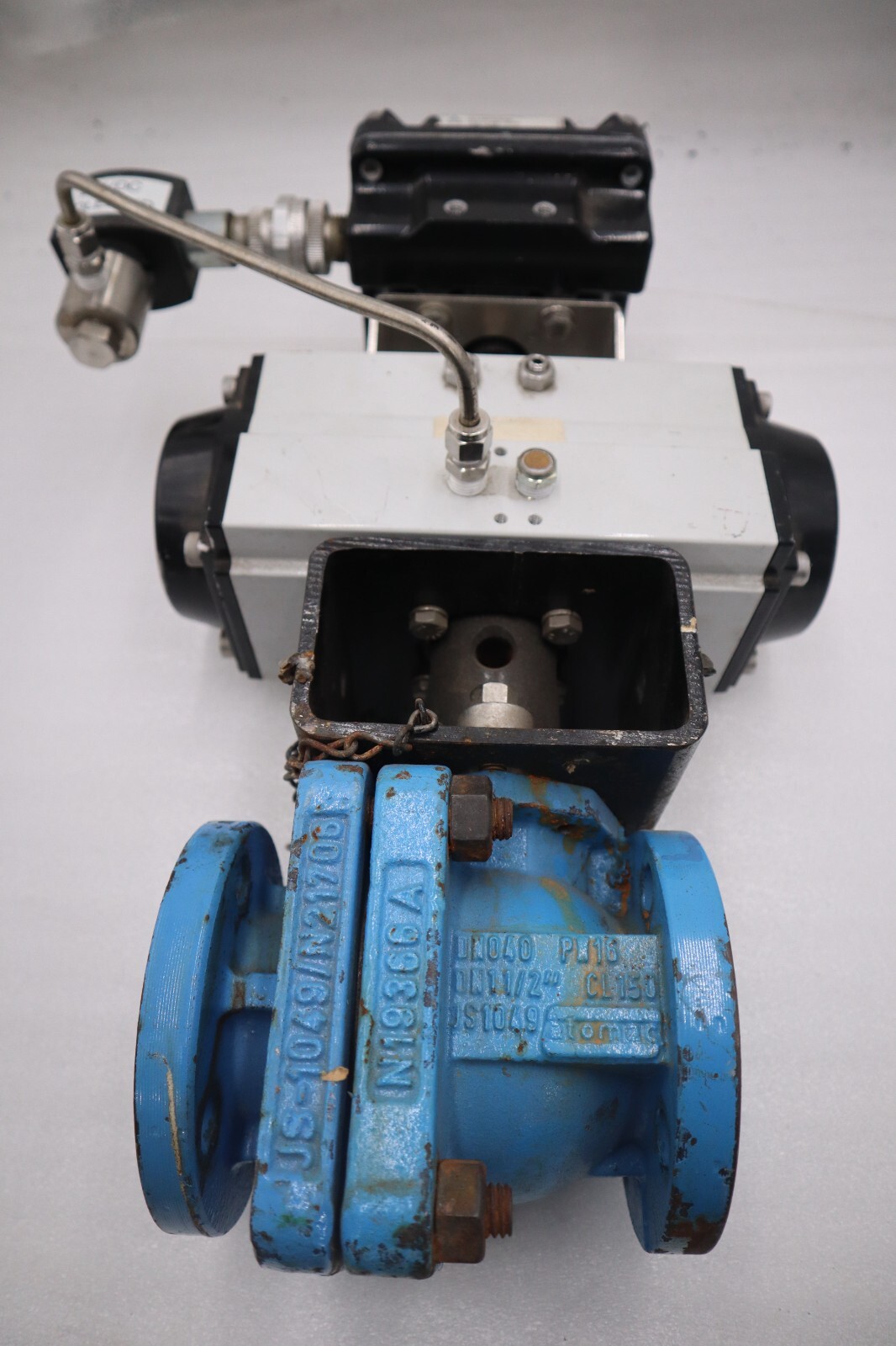 Used FLOWSERVE NXCLU2PP-18-00200/ M105 K55 90 ACTUATORS AND CONTRFOLS STOCK M-81