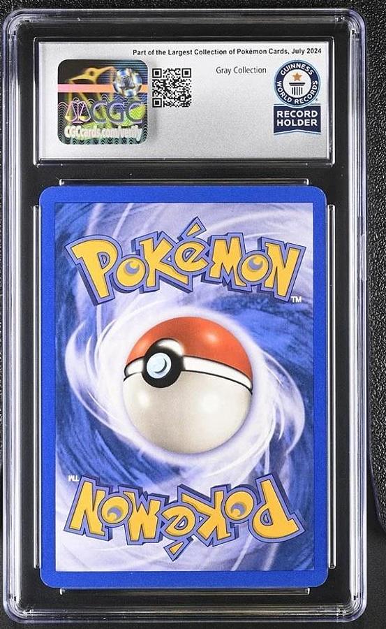 Used 2003 POKEMON SKYRIDGE #136 MYSTERY PLATE D CGC WORLD RECORD 1/1