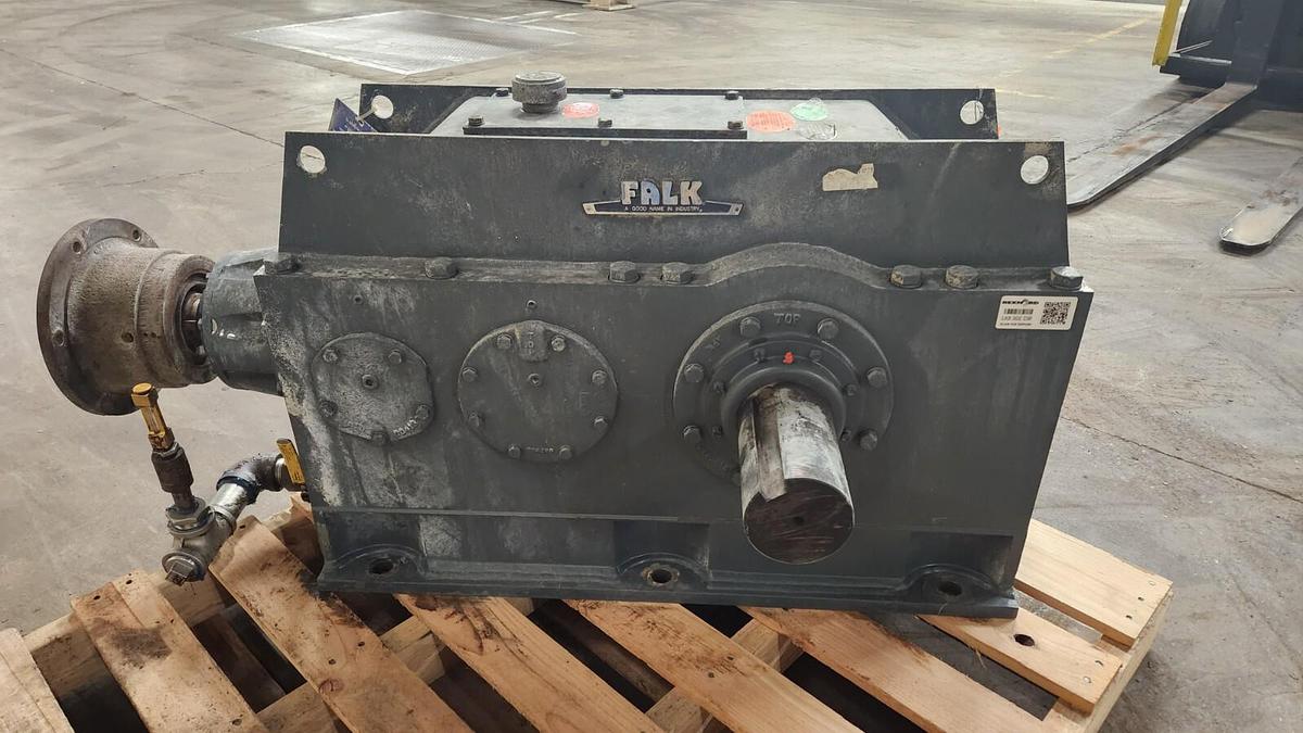 Used Speed Reducer Gear Box FALK MODEL 2080yb2-l RATIO 9.162 70 HP MANUFACTURED 2021