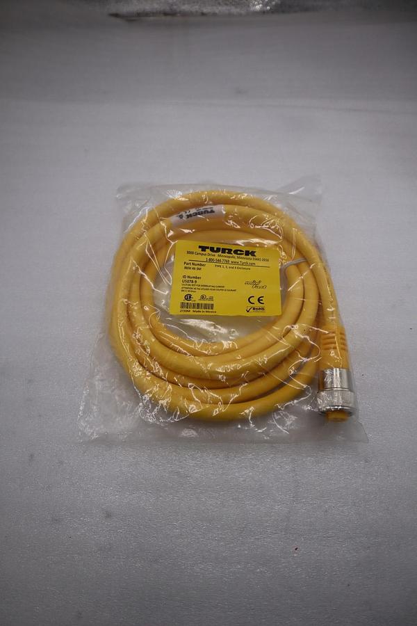 NEW Turck RSM RKM 46-3M 4 PIN PATCH CABLE STOCK G716