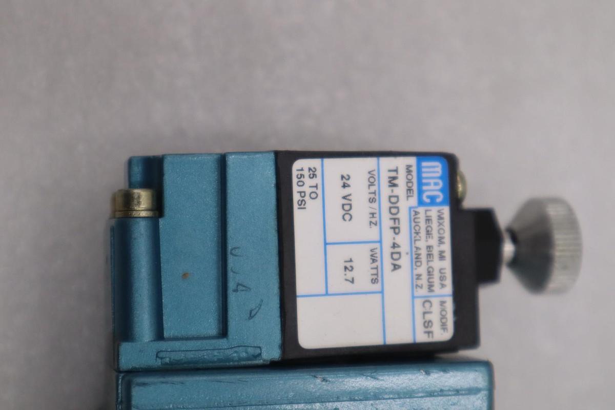 MAC VALVES INC 82A-AA-000-TM-DDFP-4DA VALVE - STOCK GF260A
