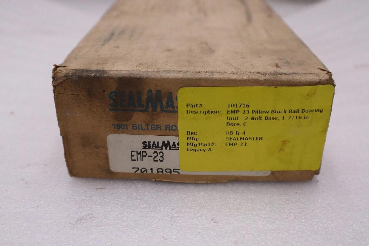 REGAL REXNORD SEALMASTER EMP-23 / EMP23 (NEW WITH BOX) STOCK CC99