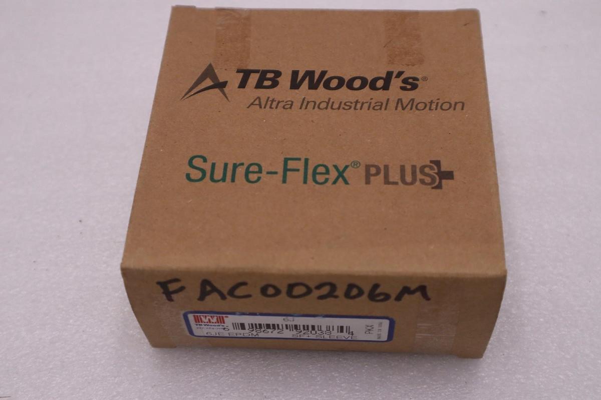 Used TB WOODS 6JE EPDM SF+SLEEVE STOCK #G-52B