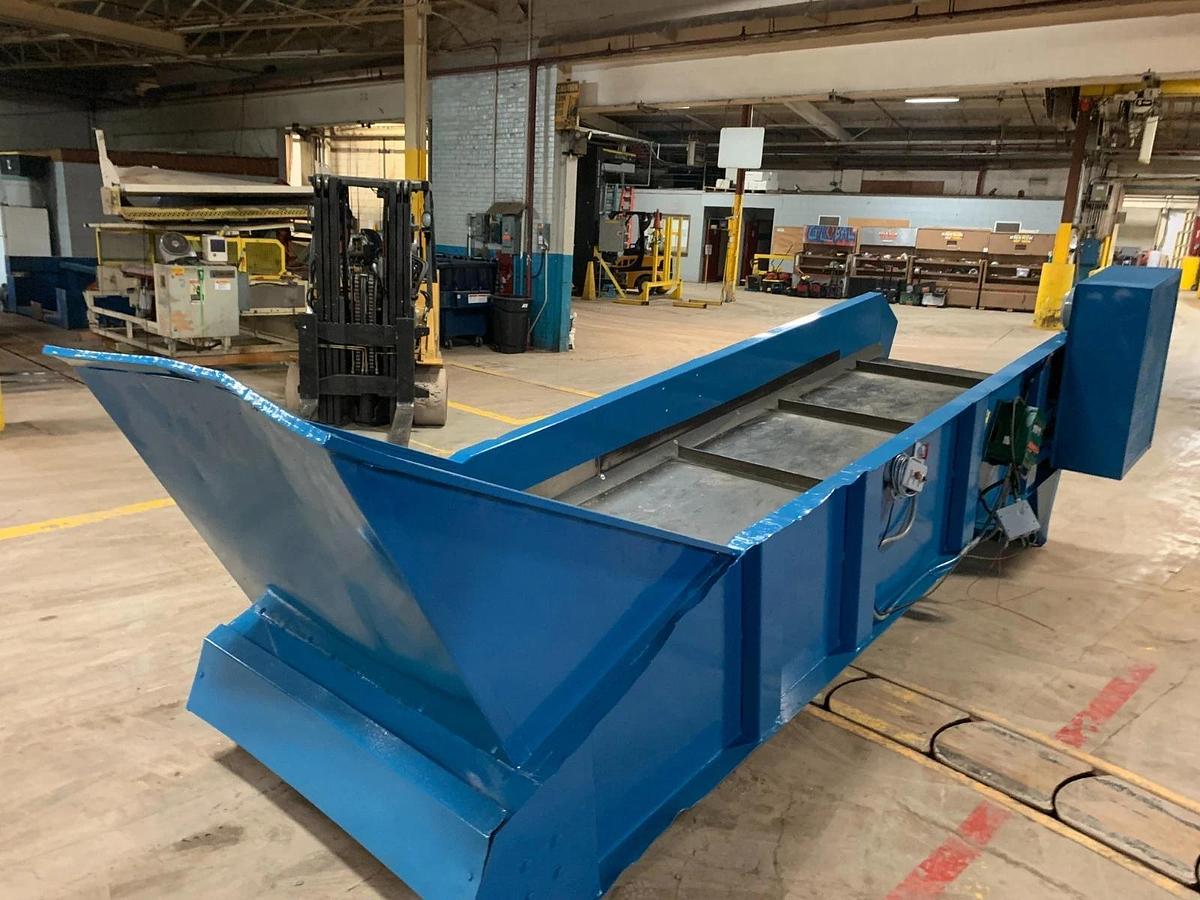 Used EXCEL EX-60 AUTOMATIC MANUAL TIE BALER WITH CONVEYOR VIDEO AVAILABLE
