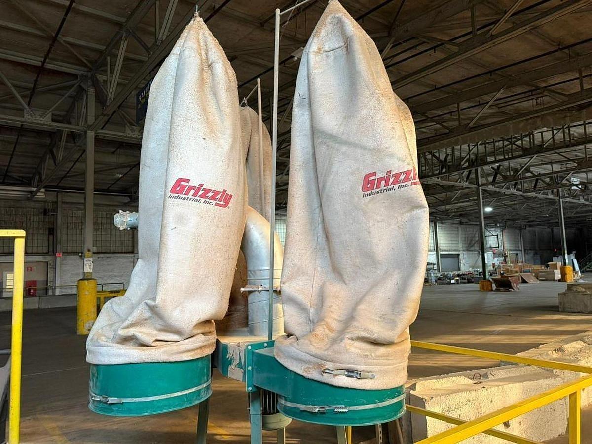 Used SONOCO CORE SAW CUTTER WITH GRIZZLY DUST COLLECTION SYSTEM