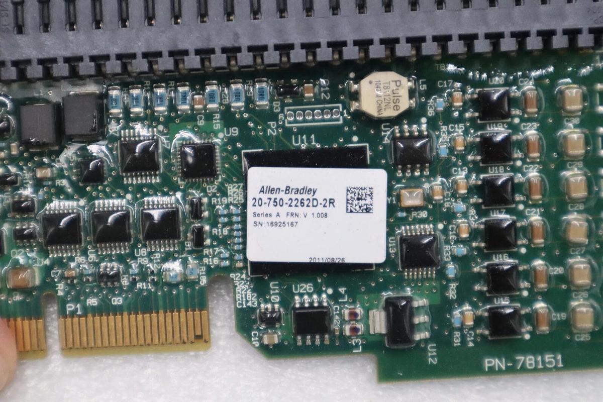 Refurbished Allen Bradley 20-750-2262D-2R  PowerFlex Drive Option Board  STOCK K-580-A