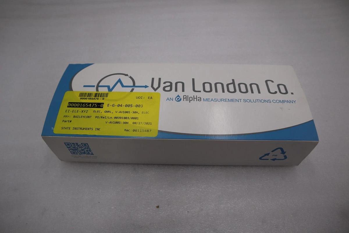 NEW VAN LONDON V-AV1001-30H NSMP STOCK G363A