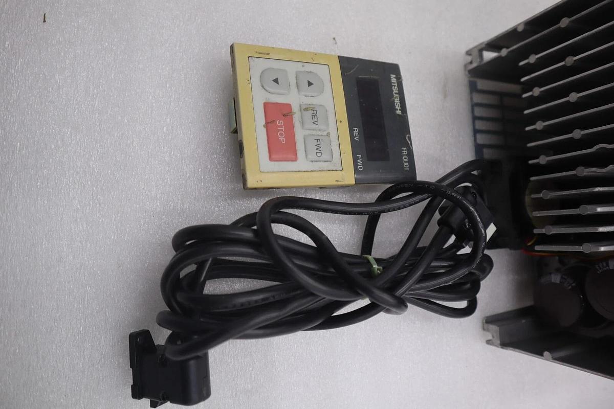 Used Mitsubishi FR-A044-3.7K-UL Freqrol Inverter Drive 380-460v-ac 5hp STK 2263-A