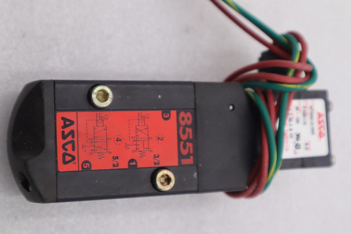 Used ASCO WT8551A1MS SOLENOID VALVE STOCK L-445-C