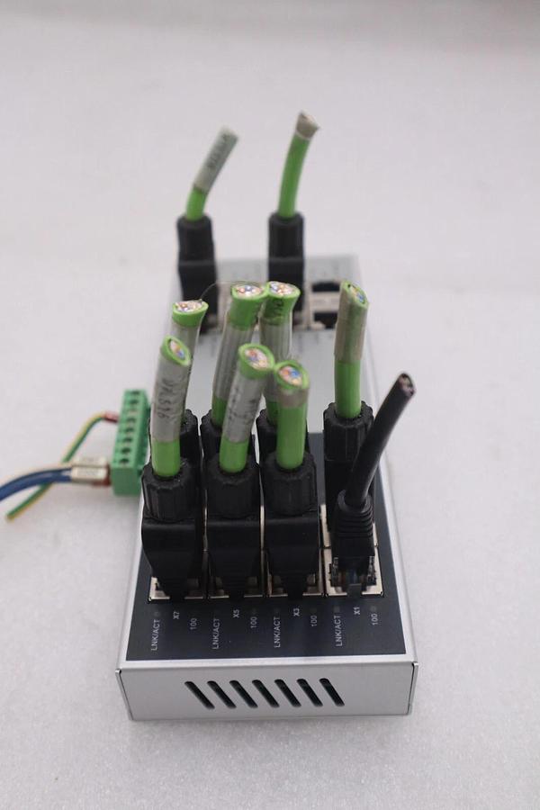 Used Phoenix Contact FL Switch SF 16TX, 16-Port Ethernet Switch 2832849 STOCK K-3489