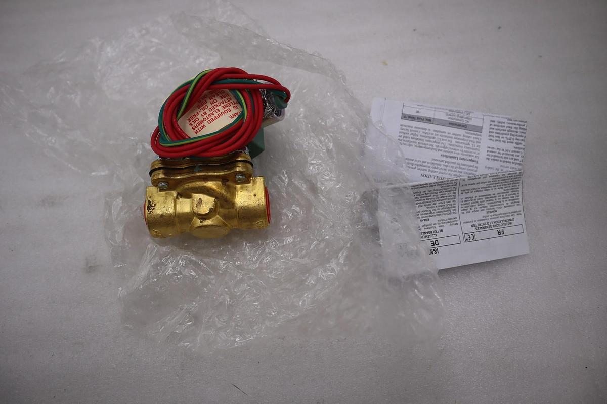Asco 8210G094hw Solenoid Valve, 2-Way, 2-Position, 1/2 In Pipe NEW STOCK GF-645A