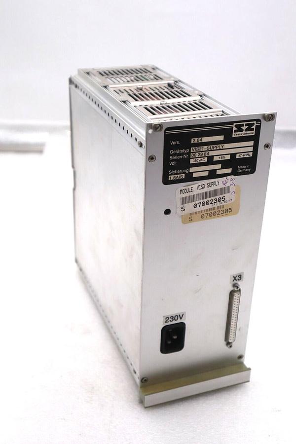 Used SZ TESTSSYSTEME VIS21-SUPPLY POWER SUPPLY S/N 0029 44 STOCK #2760