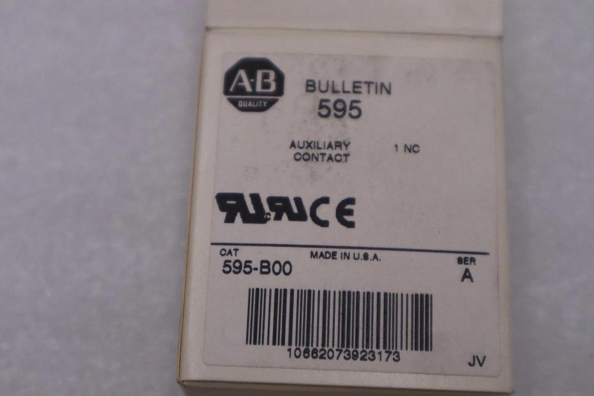 LOT OF 25 NEW OPEN BOX Allen Bradley 595-B00 Auxiliary Contact Series A H1368A