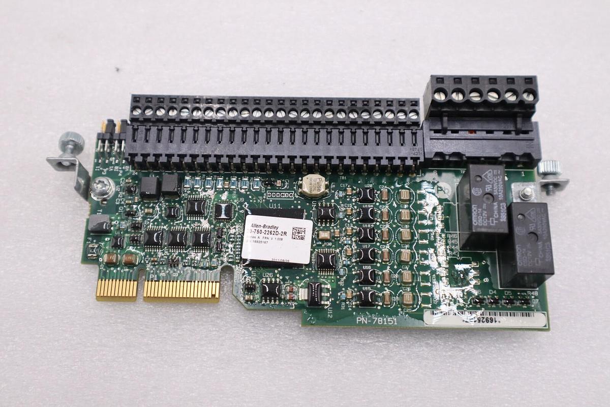 Used Allen Bradley 20-750-2262D-2R PowerFlex Drive Option Board STOCK K-580-A