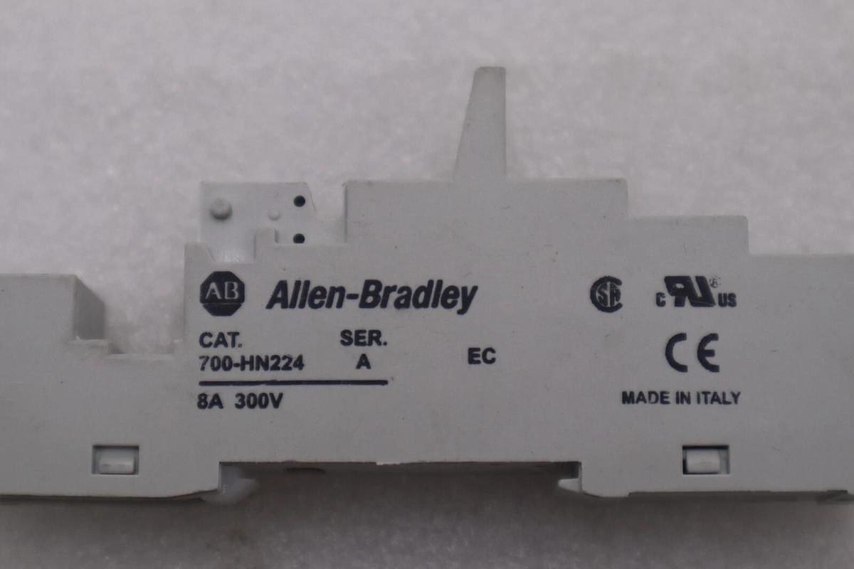 LOT OF 2 NEW OPEN BOX AB Allen-Bradley 700-HN224 Series A Relay Socket K-3402