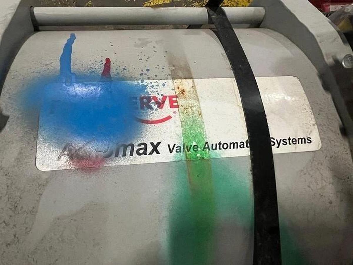 24" FLOWSERVE AUTOMAX PNEUMATIC BUTTERFLY VALVE (NEW SPARE)