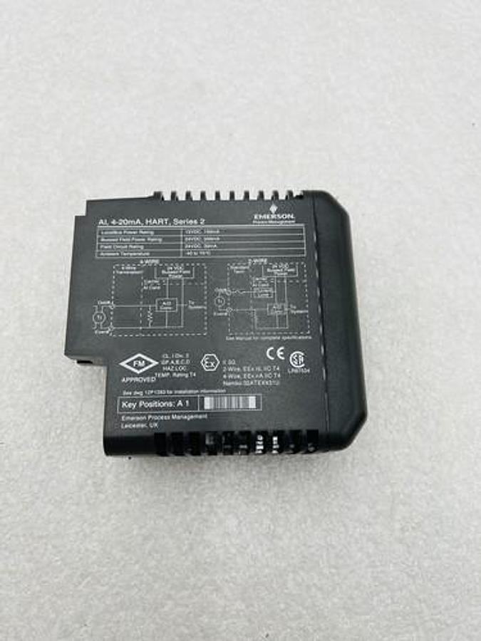 Used EMERSON DELTAV KJ3222X1-BA1 AI CARD 8 CHANNELS 4-20 MA HART SERIES 2 #K-2537