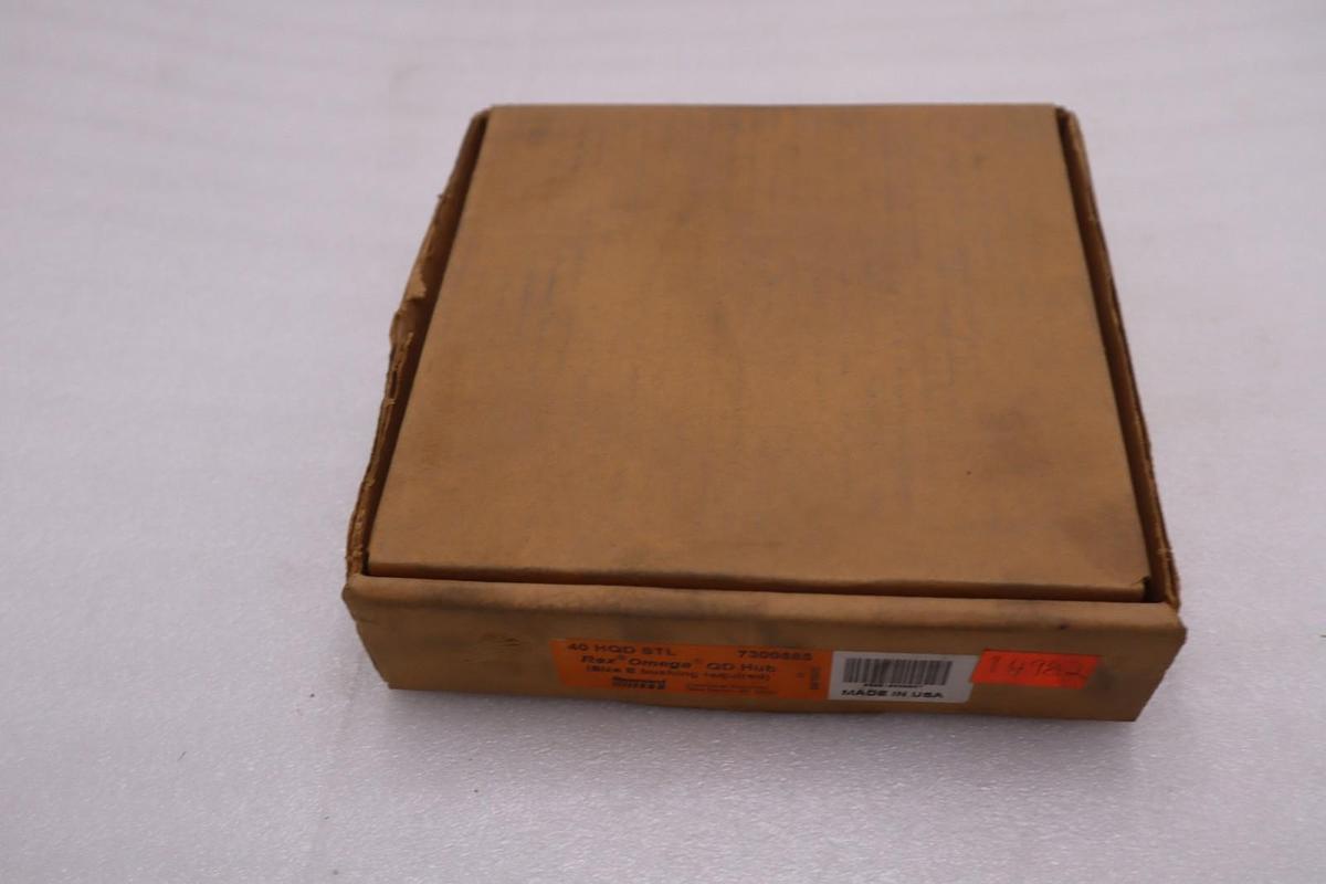 Used Rexnord OMEGA 7300885 Coupling Hub 40HQD NEW OPEN BOX STK GF474A