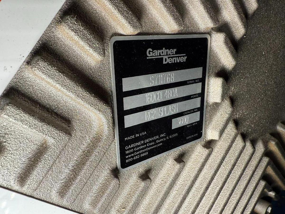 Used GARDNER DENVER RC2 SPLASH MODEL 160CDL480A BLOWER (FIVE AVAILABLE)