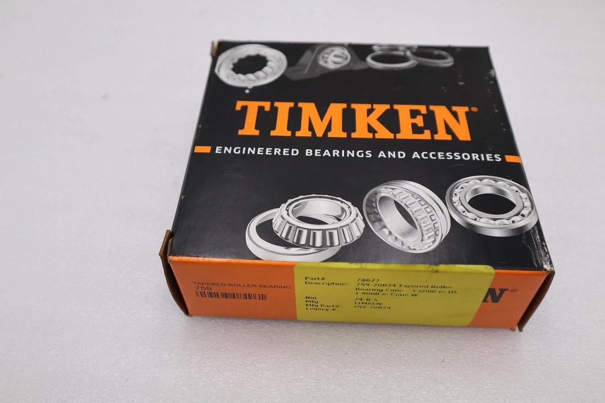 NEW Timken 759 Tapered Roller Bearing STOCK 1661CC