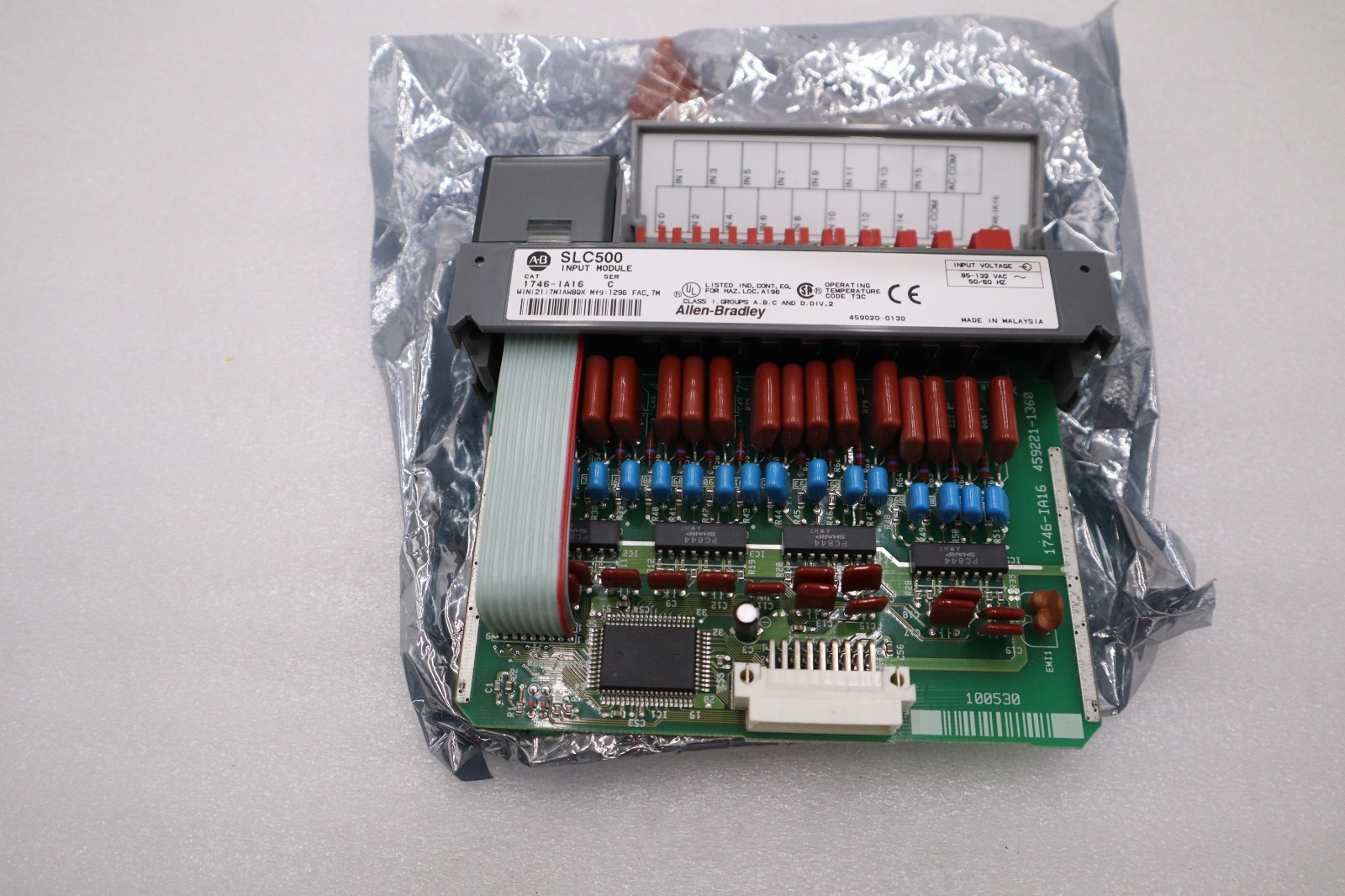 Used NEW OPEN BOX AB ALLEN BRADLEY 1746-IA16 SLC500 INPUT MODULE SERIES C STOCK H950A