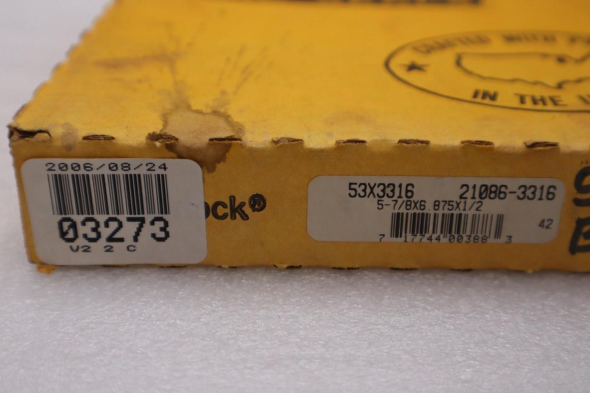 NEW IN BOX KLOZURE 21086-3316 SEALS HI-PERFORMANCE STOCK 3789A