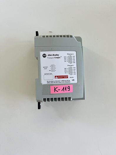 Used Allen-Bradley | 1769-L30/A | CompactLogix Dual Serial Port Processor  #K-119