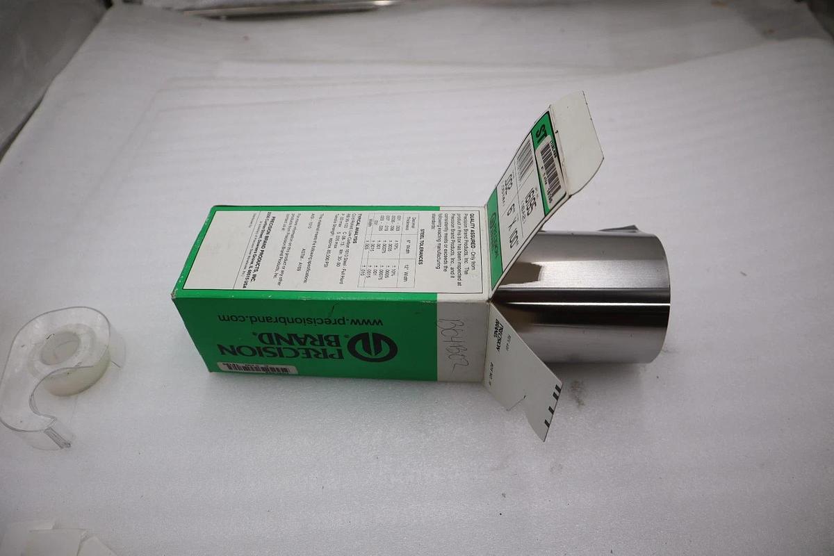 Precision Brand 16195 6in X 100in X 0.002mm NEW OPEN BOX STK H406A