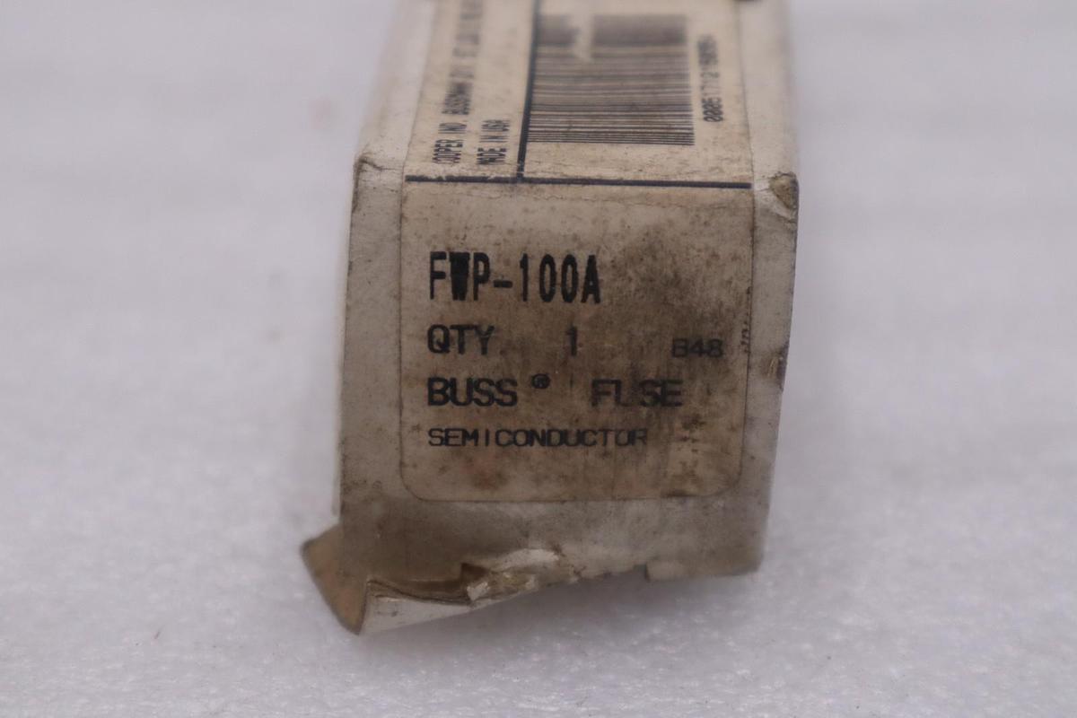 LOT OF 2 - Cooper Bussmann FWP-100A Semiconductor Fuse - STOCK H-1694A