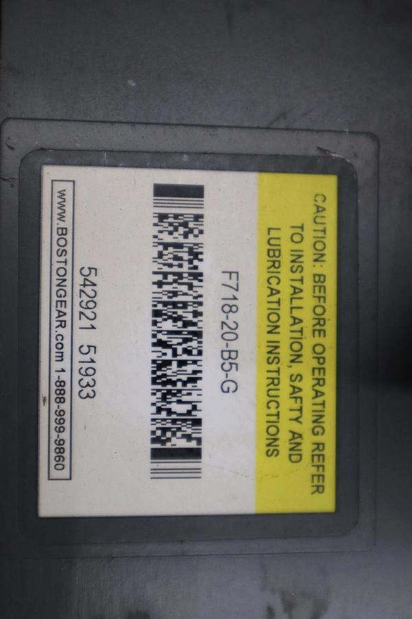 NEW ALTRA INDUSTRIAL MOTION F718-20-B5-G SPEED REDUCER STOCK 3029A