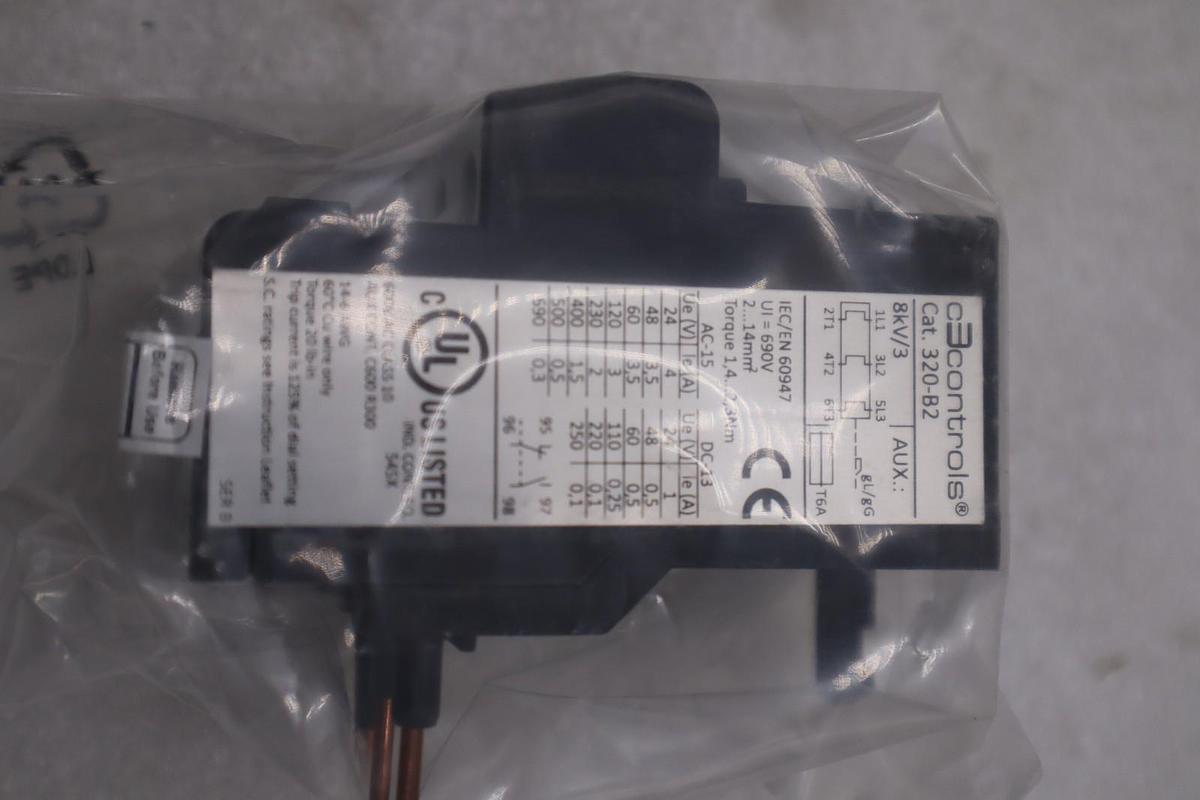 C3 CONTROLS 320-B2D40 / 320B2D40 - NEW IN BOX - STOCK K1656A