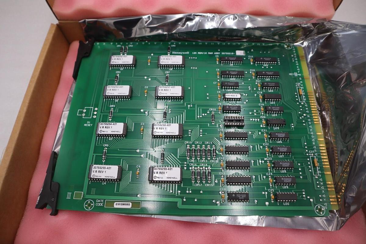 Used Honeywell, Memory, Circuit Board, 30750218-510 NEW IN BOX STOCK G649