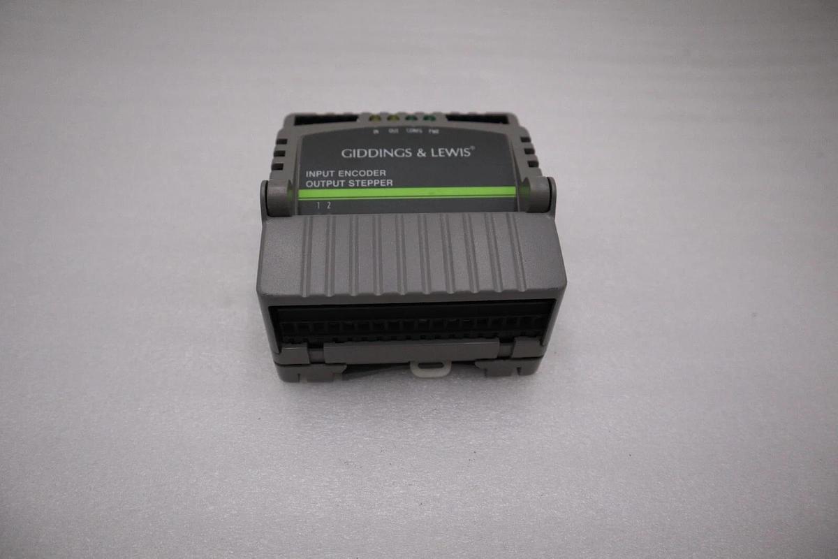 Used GIDDINGS & LEWIS M.1017.3143 R5 STEPPER OUTPUT ENCODER INPUT STOCK 5146A