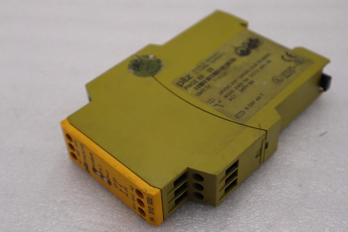 Used Pilz 774325 PNOZ-X5-24 SAFETY RELAY STOCK B-1578