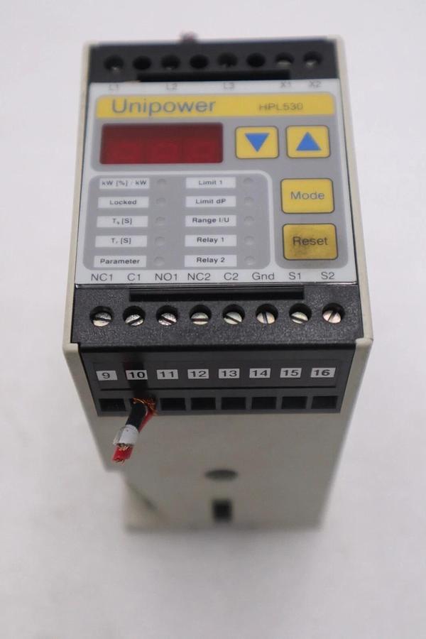 Used UNIPOWER HPL530 OVERLOAD ELECTRIC RELAY STOCK K-171C