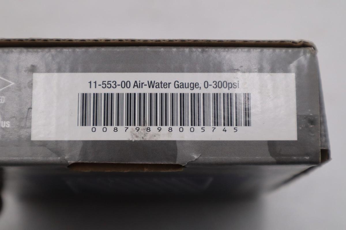 LOT OF 2 - FPPI 11-553-00 Air-Water Pressure Gauge 0–300 PSI - STOCK GF34A